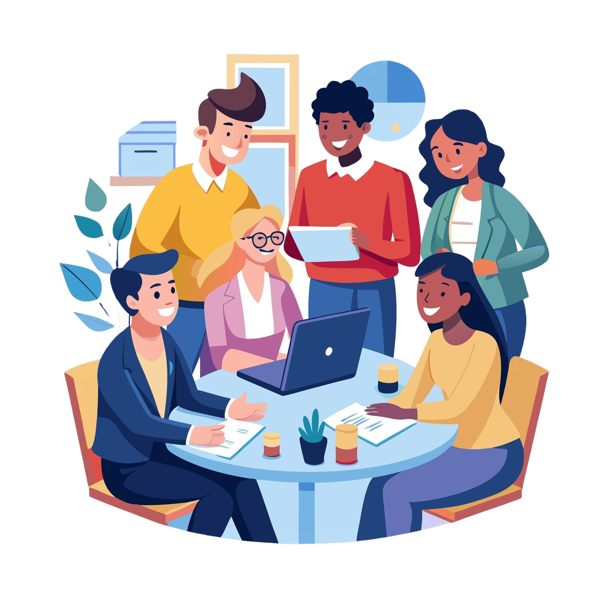 free-vector-office-people-illustration-images-ai-generated (2)